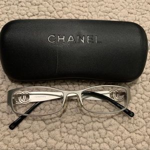 SOLD Metal Chanel eyeglasses CC logo